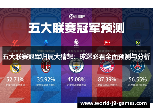 五大联赛冠军归属大猜想：球迷必看全面预测与分析